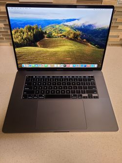 MacBook Pro 2019 (16-inch, 1TB SSD storage, i9 processor, 16gb ram)