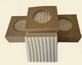 Crinkle cut (Qty 6) Oatmeal Homemade Soap