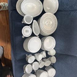 Vintage Empress China Japan Galaxie Dinnerware Set 12