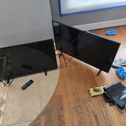 Philips and Vizio TV 32 inches