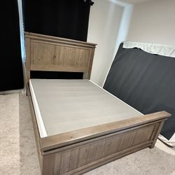 Queen Bed Frame With Box Frame