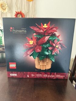 LEGO Pointsettia Kit - New in box - Unopened
