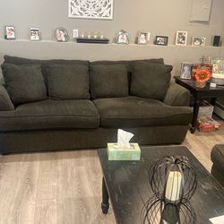 Sofa Love Chair, Chair With Ottoman. $600 or best offer.