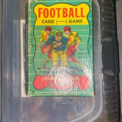 1950’s Built Rite Toys Football Card Game