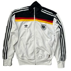 Vintage Y2K Adidas Germany Football Track Jacket