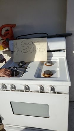 gas stove almost free