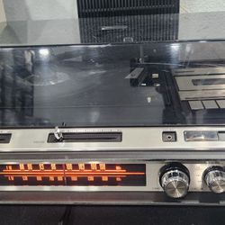 Vintage SKT 1000 S. S. Kresge Early '70s Stereo Phono Record Tape Deck System With Speakers Works