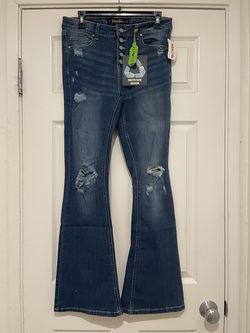 New Women’s Indigo Rein Flare Jeans Size 11