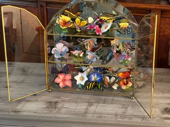 Franklin Mint  butterfly collection