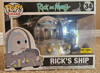 Funko Pop Rick's Ship Rick and Morty Hot Topic Exclusive