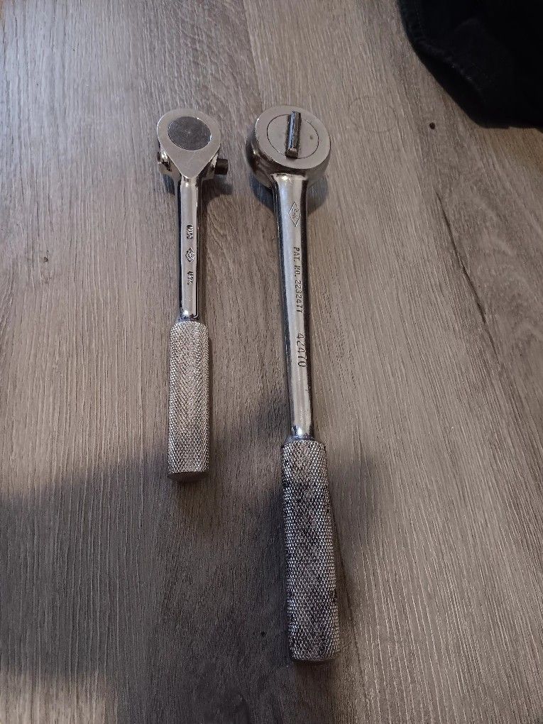 SK Tools 3/8" Drive and 1/2" Drive Ratchets