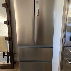 French Door Bottom Mount Refrigerator W/ Two Drawer Freezer