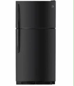 Black kenmore fridge