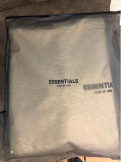 Essentials light oatmeal hoodie size XS