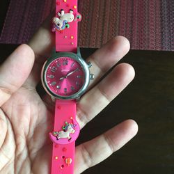 Kids Watch 3D Cute Cartoon Analog Waterproof Color Lights Flashing Toddler Wristwatch for 3-10 Year