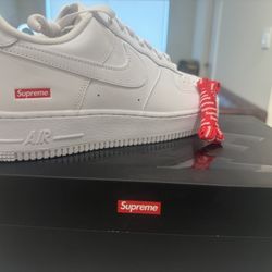 Untouched Unworn Supreme Air Force Ones