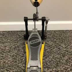 Mapex Single Bass Drum Pedal With Tri Tonal Beater