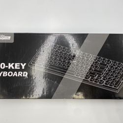 RK ROYAL KLUDGE RK98 Wireless Mechanical Keyboard 100 Keys Triple Mode NO CABLE