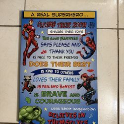 Avengers Picture Wall Frame