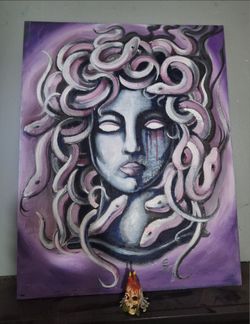 Medusa painting