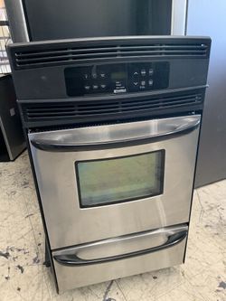 24”all gas stainless steel wall oven
