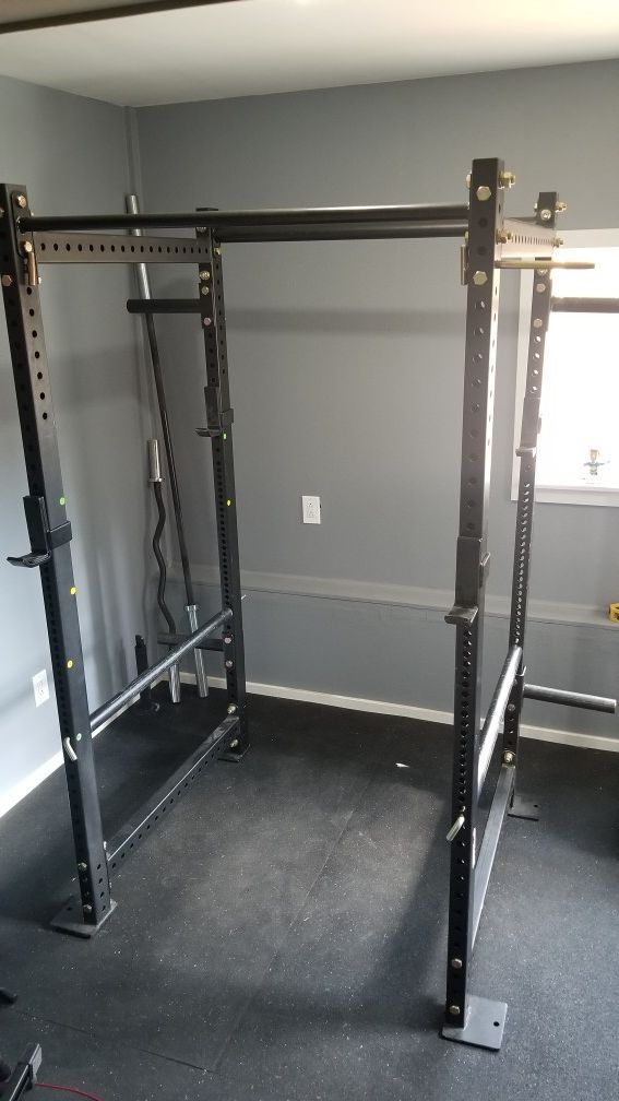 Titan T3 Power Rack w/ Accessories