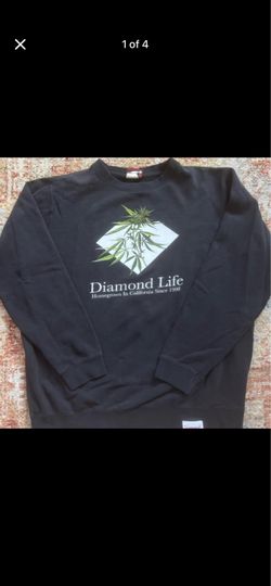 Diamond Supply Co. Diamond Life HomeGrown California Crewneck Sweatshirt Size XL
