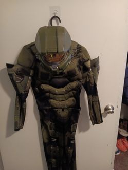 Halo Master Chief Halloween Costume with Mask