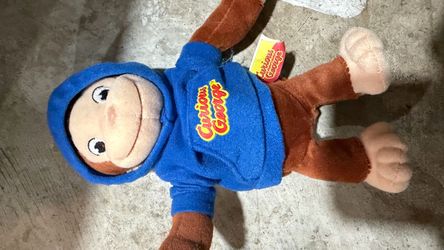 Curious George Plush Stuffed Animal with Tag