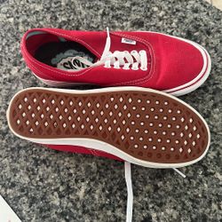 Red Vans Shoes 
