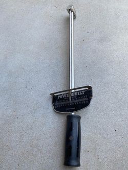 Powerbuilt 1|2-Inch Drive Needle Torque Wrench, Beam 1/2" Drive,...