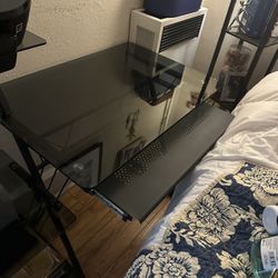 Glass Desk 