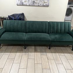 GREEN COUCH