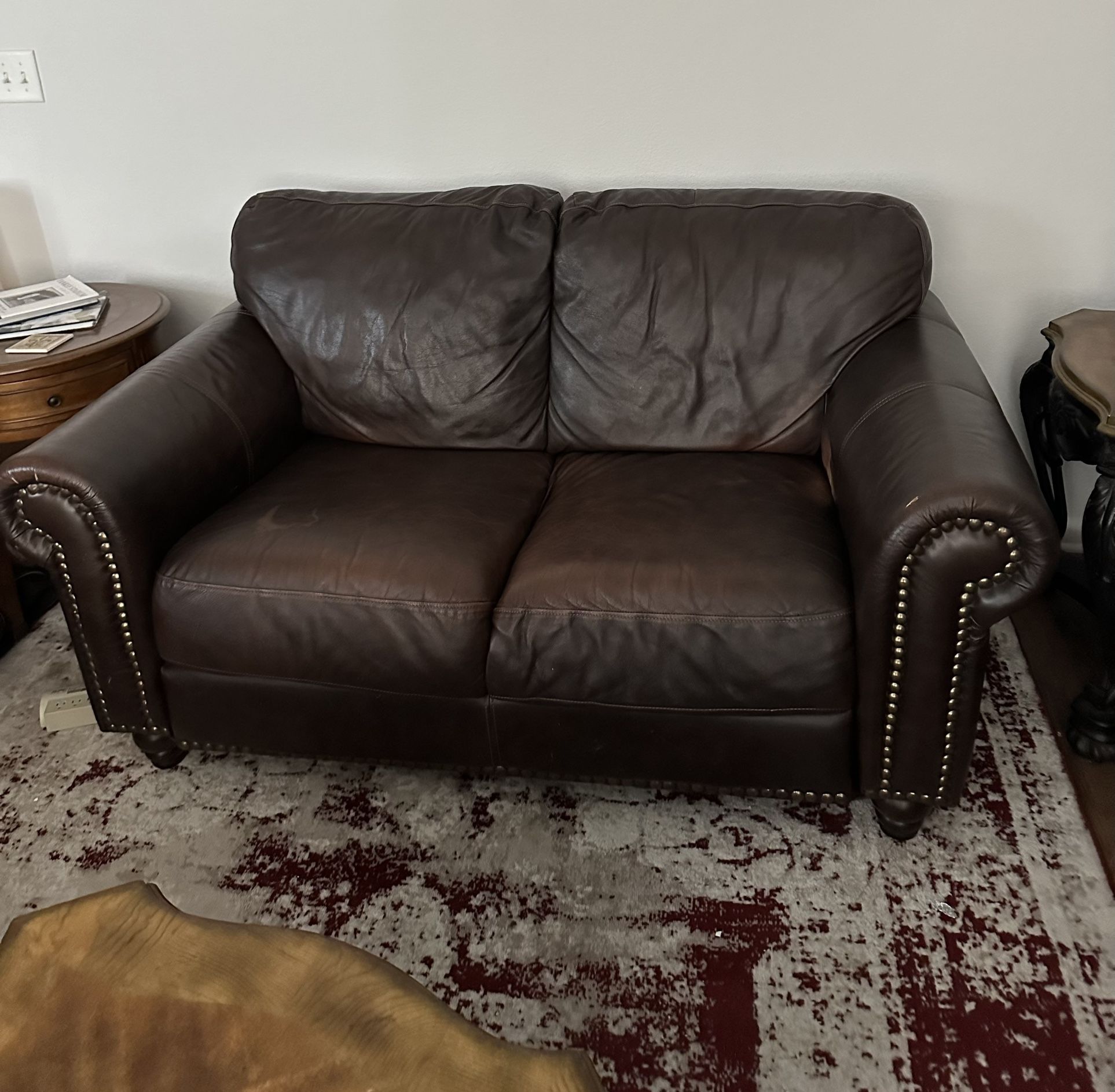 Leather Couch (FREE)