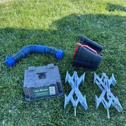 X CHOCK. OX BLOX, wheel stabilizer, CAMCO Sewer Hose Support, Sewer Hose 3ft  