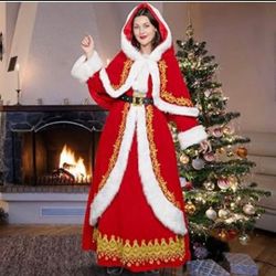 Deluxe Mrs Claus Costume