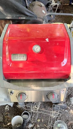 Weber Gas Grill Red
