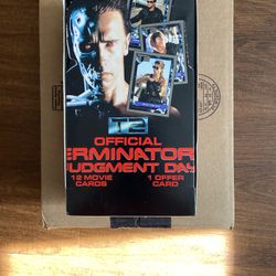 Terminator Unopened Cards