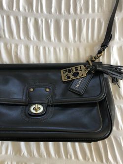 Authentic Black Coach Purse