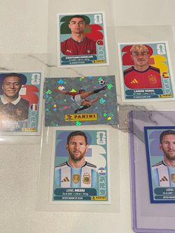 Panini World Cup Stickers Messi , Ronaldo, Panini 00 and more