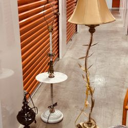 Vintage floor lamps  Different Prices