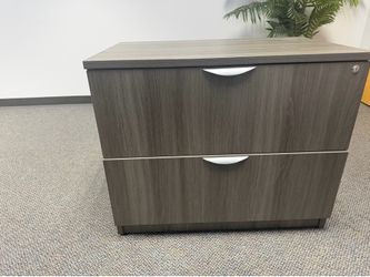 Modern 2-Drawer Lateral File Cabinet / Storage Cabinet – $200