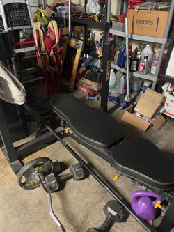 Gym bench adjustable