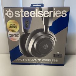 SteelSeries Arctis Nova 7P Wireless Gaming Headset PS5/ PC, Switch, Mac 