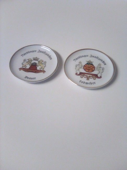 Collectible Plate...Set Of 2...Vohenstraiss