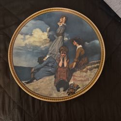 Waiting By The Shore Plate