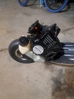 Gas powered scooter
