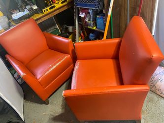 FREE pair of orange chairs
