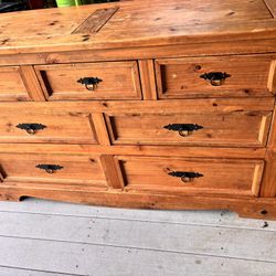 7 Drawer Dresser Real Wood 