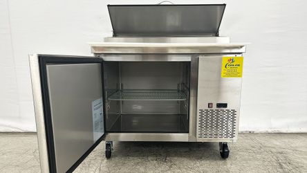 NSF Pizza Prep Table Stainless Refrigerator CD-45PP